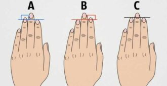 Тест по длине пальцев
