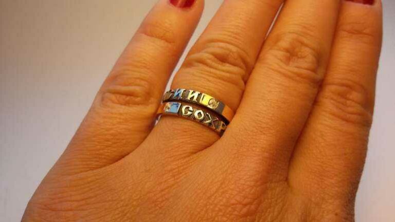 На каком пальце носят кольцо спаси и сохрани мужчины женатые