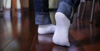 как отстирать белые носки