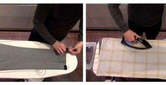 Как гладить брюки со стрелками и без, утюгом и отпаривателем