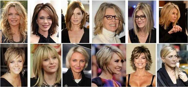 Стрижки для женщин после 40 лет на короткие и средние волосы